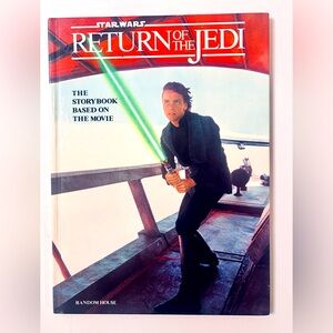 Vintage 1983 Star Wars Return of the Jedi Hardback Book Random House
